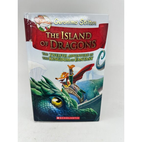 Geronimo Stilton The Island Of Dragons Hardcover Book - Picture 1 of 10